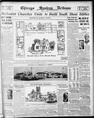 Chicago Tribune newspaper front page from June 12, 1927