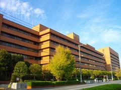 Juntendo University Urayasu Hospital building exterior on a clear day