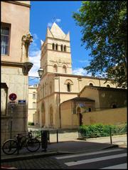 Romanesque Abbey Church of Saint-Martin d'Ainay in Lyon France