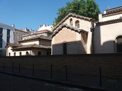 Basilique Saint-Martin d'Ainay viewed from rue Adélaïde Perrin
