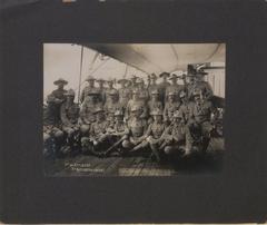 Officers of the Strathcona Horse regiment in uniform No. 30