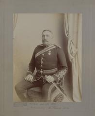 Portrait of Colonel S.B. Steele commanding Strathcona's Horse in military uniform