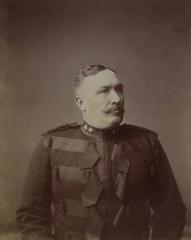 Colonel S.B. Steele commanding Strathcona's Horse in military uniform