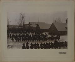 First mounted review of Strathcona Horse regiment in Ottawa, Ontario, March 7th 1900