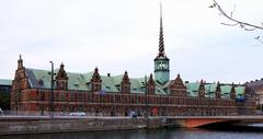 Børsen building in Copenhagen with its iconic spire