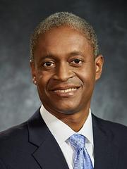 Raphael Bostic portrait smiling facing camera