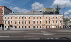 Sukharevskaya Square corner of Prospekt Mira in Moscow