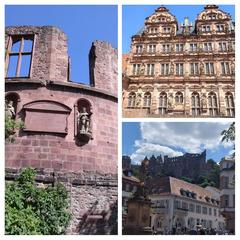 View of Heidelberg Castle in Heidelberg, Germany