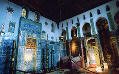 Interior of La Mosquée room in Pierre Loti House museum in Rochefort