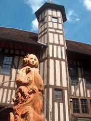 Tourelle of Hotel Mauroy in the historic center of Troyes