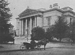 Palais de la Diète building in Helsingfors, early 20th century scan from L'ILLUSTRATION magazine