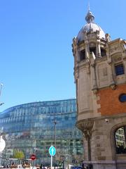 Alhóndiga and Edificio Plaza Bizkaia buildings in Bilbao