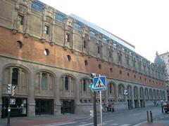 Alhóndiga de Bilbao building exterior with modern and historic architecture