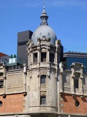 Alhóndiga de Bilbao cultural and leisure center building exterior