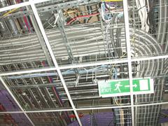 ceiling piping and wiring