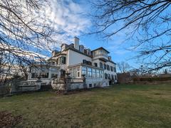 Front view of Spadina House in Toronto on December 14, 2023