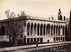 View of the Tiled Kiosk and surroundings in Ottoman era Constantinople
