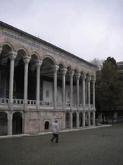 Tiled Pavilion exterior with intricate Iznik tiles in Istanbul