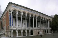 Tiled Pavilion museum in Istanbul with intricate tilework and historic architecture