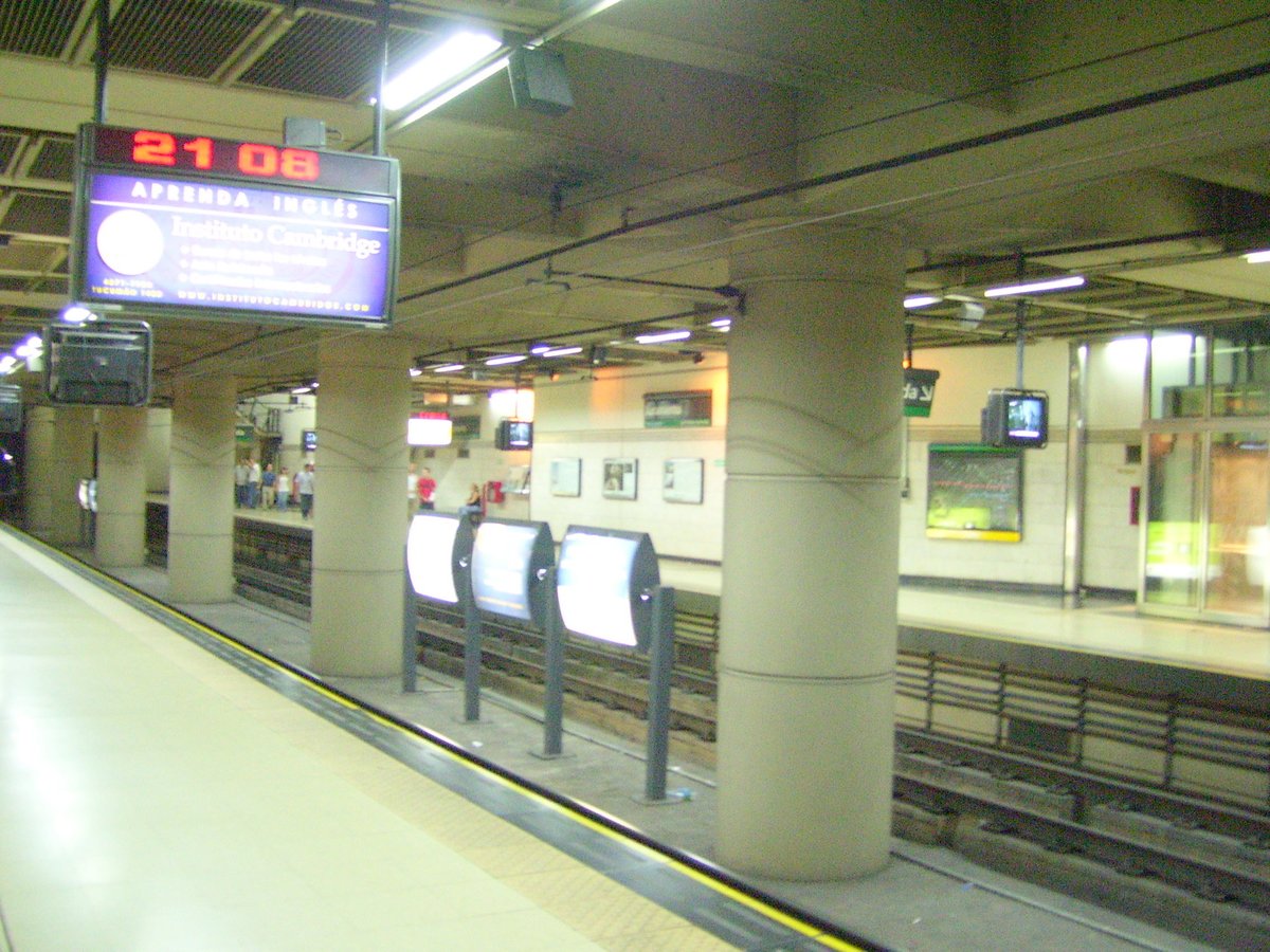Estacion Juramento subway station in Buenos Aires Argentina