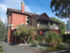 Observatory House, historical astronomer's residence in Royal Botanic Gardens, Melbourne