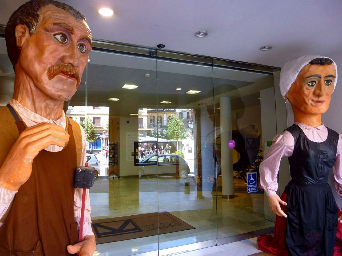 Entrance to the Euskal Museoa in Bilbao