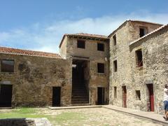 Interior view of the Reis Magos Fortress in Natal