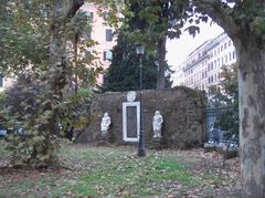 The Magic Door of Marquis of Palombara in Piazza Vittorio, Rome