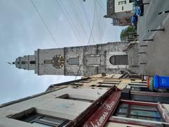 Saint Anne's Church in Cork, Ireland with Gothic architecture and tall spire