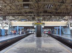 Metro Chabacano station transfer point on Line 2