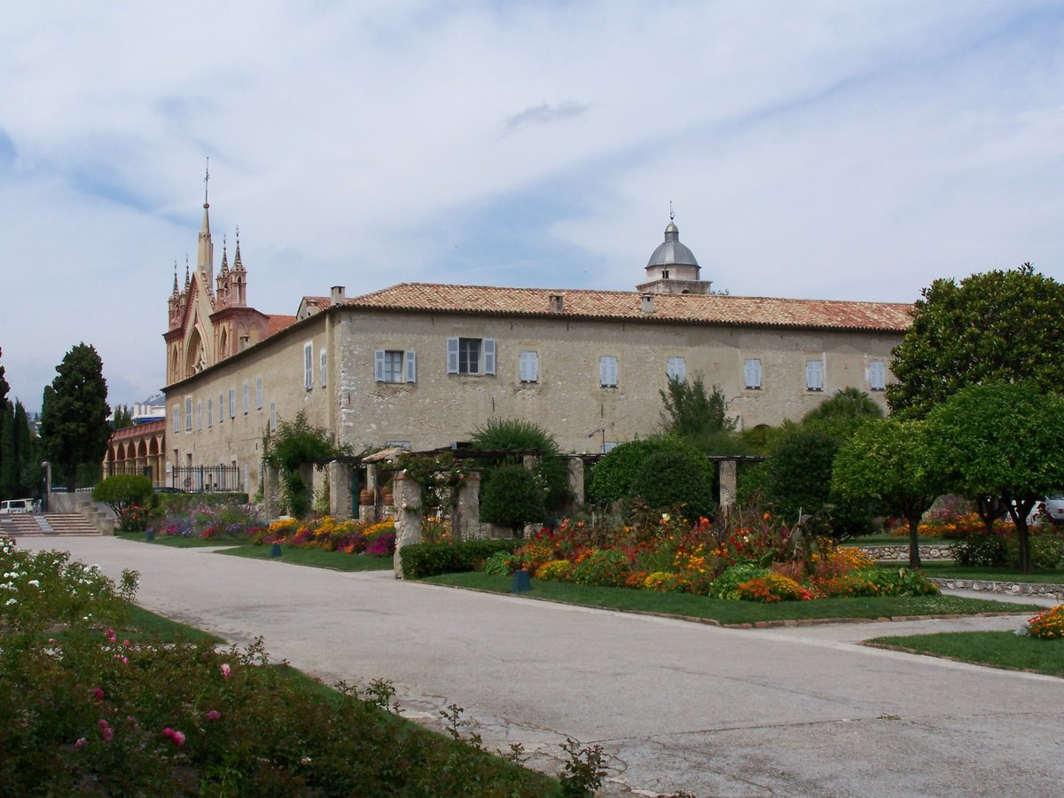 Gardens of the Franciscan Monastery of Cimiez in Nice, France