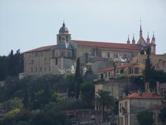 Franciscan Monastery of Cimiez in Nice, France, viewed from the north