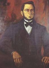 Portrait of General Francisco Morazan sitting down