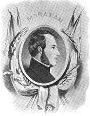 Drawing of Francisco Morazan by Le Blanc 1899