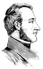 Drawing of Francisco Morazan
