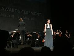 Auxiliadora Toledano at Europa Nostra Heritage Awards 2016 in Madrid