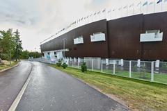 Helsinki Olympic Stadium exterior view