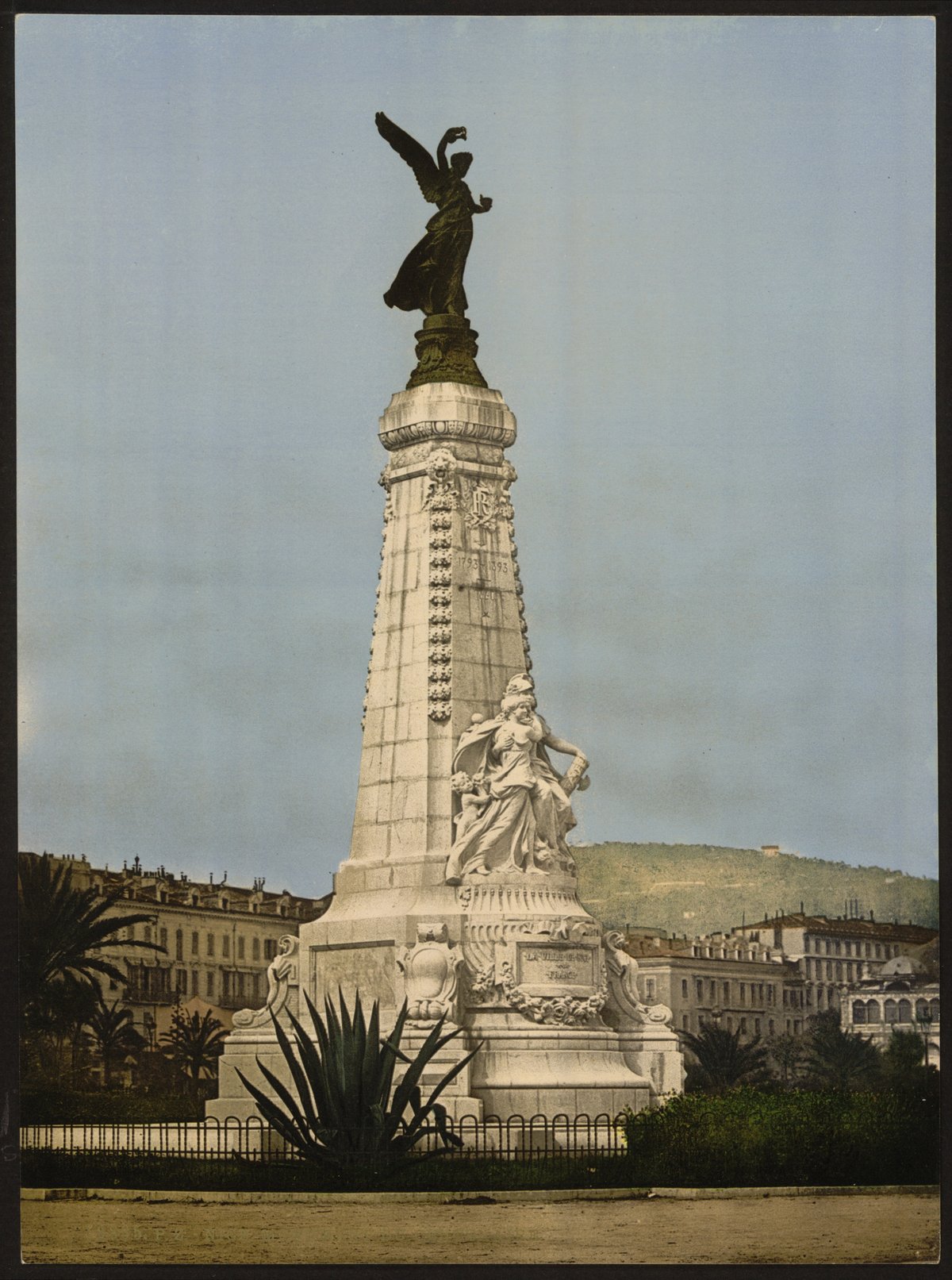 Centenaire Monument in Nice on the Riviera