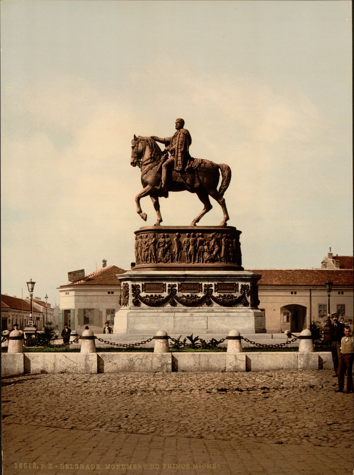 Prince Michael's Monument in Belgrade, Serbia