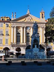 Monument of Garibaldi in Garibaldi Square, Nice