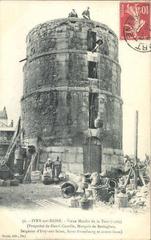 Old tower windmill in Ivry-sur-Seine