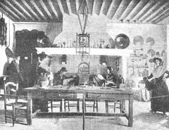 Historic Museu Arlatenc building featured in Ilustració Catalana magazine from 1909