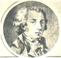 Portrait of Marie-Joseph Chénier in lavis by Bonneville