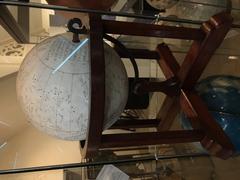 Japanese Celestial Globe with intricate star constellations and detailed astronomical markings