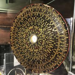 Traditional Chinese Feng Shui compass Luopan with intricate markings and symbols