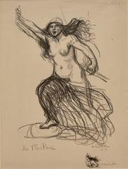 La Poilue 1916 wartime sketch by Théophile Alexandre Steinlein at Cantonal Museum of Fine Arts Lausanne