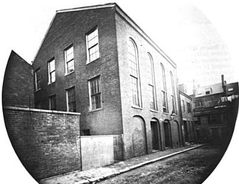 African Meeting House in Smith Court Boston circa 1860