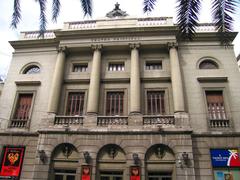 Front view of Teatre Principal in Valencia
