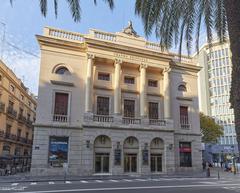 Historic Teatro Principal de Valencia building