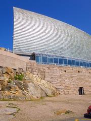 Domus museum in A Coruña exterior modern architectural building